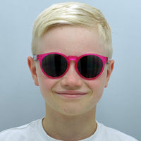 Smarty Sunglasses X2944 E Transparent Pink Black Grey