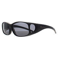 Montana Fit Over Glasses Sunglasses MFO1 C Black Smoke Polarized