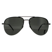 Saint Laurent Sunglasses SL CLASSIC 11 M 001 Black Grey