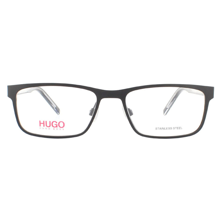 Hugo by Hugo Boss Glasses Frames HG 1005 N7I Matte Black Crystal Men