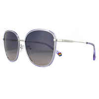 Polaroid Sunglasses PLD 6117/G/S GME XW Palladium Violet Violet Gradient Polarized