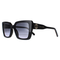 Marc Jacobs Sunglasses MARC 733/S 807 9O Shiny Black Dark Grey Gradient