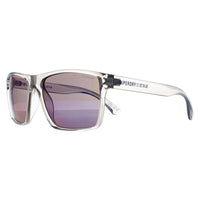Superdry Sunglasses Kobe 153 Crystal and Blue Blue Mirror