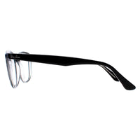 Ray-Ban Glasses Frames 5356 2034 Top Black On Transparent 52mm