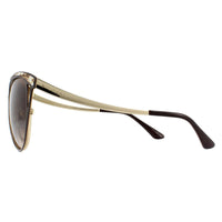Bvlgari Sunglasses 6083 203013 Brown & Pale Gold Brown Gradient