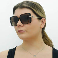 Bvlgari Sunglasses BV8243B 504/13 Havana Brown Gradient