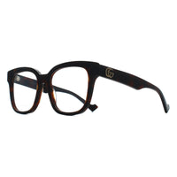 Gucci Glasses Frames GG0958O 007 Shiny Dark Brown Women