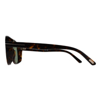 Tom Ford Sunglasses Rosco FT1022 52N Shiny Dark Havana Light Green