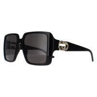 Gucci Sunglasses GG1692S 001 Black with Gold Grey
