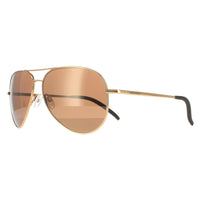 Serengeti Sunglasses Carrara 8546 Shiny Gold Gold Drivers Mineral Polarized