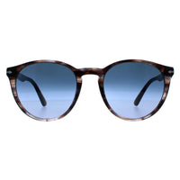Persol Sunglasses PO3152S 1155Q8 Striped Blue Azure Gradient Blue