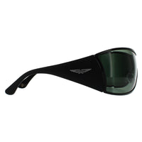 Police Sunglasses S8103V 0531 Semi Matte Black Grey Green