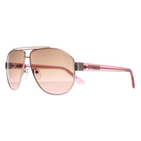 Guess Sunglasses GF6145 28F Rose Gold Brown Gradient
