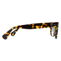 Ray-Ban Sunglasses Laramie RB2201 13323F Yellow Havana Blue Gradient 54mm