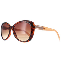 Karen Millen Sunglasses KM5049 102 Dark Tortoise Brown Gradient