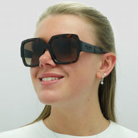 Prada Sunglasses PR21XS 2AU6S1 Havana Brown Gradient