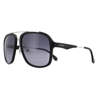 Carrera Sunglasses 133/S TI7 9O Ruthenium Matte Black Dark Grey Gradient