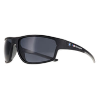 BMW Motorsport Sunglasses BS0024 02D Matte Black Smoke Polarized