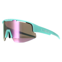 Bliz Sunglasses Matrix Small ZB7007-0530 Matte Pastel Mint Brown Rose Mirror