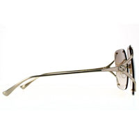 Gucci Sunglasses GG0646S 002 Gold Brown Gradient