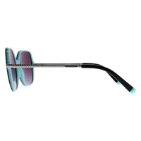 Tiffany Sunglasses TF4191 80553C Black on Tiffany Blue Grey Gradient