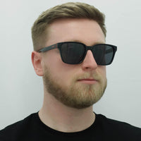 Hugo by Hugo Boss Sunglasses HG 1162/S 807 IR Black Grey Blue