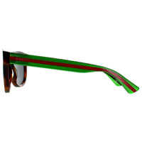 Gucci Sunglasses GG0003SN 003 Havana Green Grey Grey