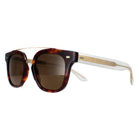 Cutler and Gross Sunglasses 1297 002 Gold Tortoiseshell Brown Brown