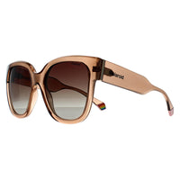 Polaroid Sunglasses PLD 6167/S 10A LA Beige Brown Gradient Polarized