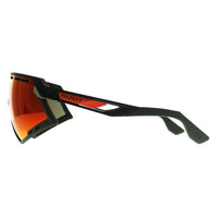 Rudy Project Sunglasses Defender SP524006 0020 Matte Black Olive Orange Stripes MLS Orange
