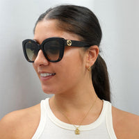 Gucci Sunglasses GG0327S 002 Havana Brown Gradient