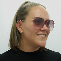 Hugo Boss Sunglasses BOSS 1329/S 2LN 3X Shade Burgundy Pink Gradient