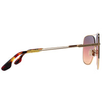 Victoria Beckham Sunglasses VB132S 711 Gold Brown Gradient