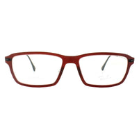 Ray-Ban Glasses Frames RX 7038 5456 Dark Matt Red Mens 55mm