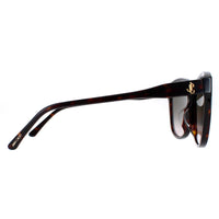 Jimmy Choo Sunglasses Lidie/F/SK 086/HA Dark Havana Brown Gradient