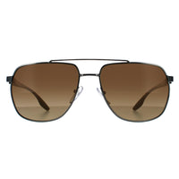 Prada Sport Sunglasses PS55VS 5AV1X1 GunMetalBrown Gradient