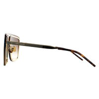 Saint Laurent Sunglasses SL 364 MASK 006 Gold Brown Gradient