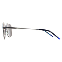 Hugo by Hugo Boss Sunglasses HG 1177/S R81 XT Matte Ruthenium Blue Sky Mirror