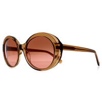 Serengeti Sunglasses Bacall SS541006 Shiny Crystal Caramel Brown Mineral Drivers Gradient Photochromic