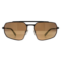 Serengeti Sunglasses Hinkley SS570002 Shiny Gunmetal Saturn Polarized Drivers Gold Photochromic