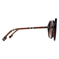 Burberry Sunglasses BE4375 401713 Dark Havana Brown Gradient