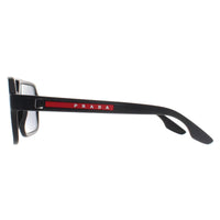 Prada Sport Sunglasses PS01XS DG002G Black Rubber Dark Grey Polarized