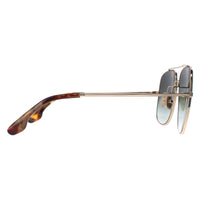 Victoria Beckham Sunglasses VB215S 700 Gold Green Gradient