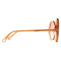 Chloe Sunglasses CH0008S Esther 001 Orange Crystal Pink Gradient