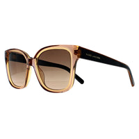 Marc Jacobs Sunglasses 458/S 09Q HA Transparent Brown Black Brown Gradient