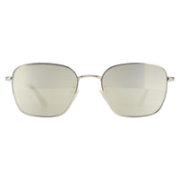 Police Sunglasses SPLE03 Roadie 1 8FEX Shiny Camel Brown Smoke Silver Mirror