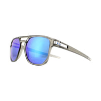 Oakley Sunglasses Latch Beta OO9436-06 Matte Grey Ink Prizm Sapphire Polarized