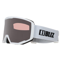 Bliz Ski Goggles Spark ZG8005-0400 White Pink Silver Mirror