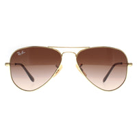 Ray-Ban Junior Sunglasses RJ9506S 223/13 Polished Gold Brown Gradient