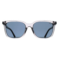 Polo Ralph Lauren Sunglasses PH4235U 631887 Shiny Transparent Grey Bottle Green